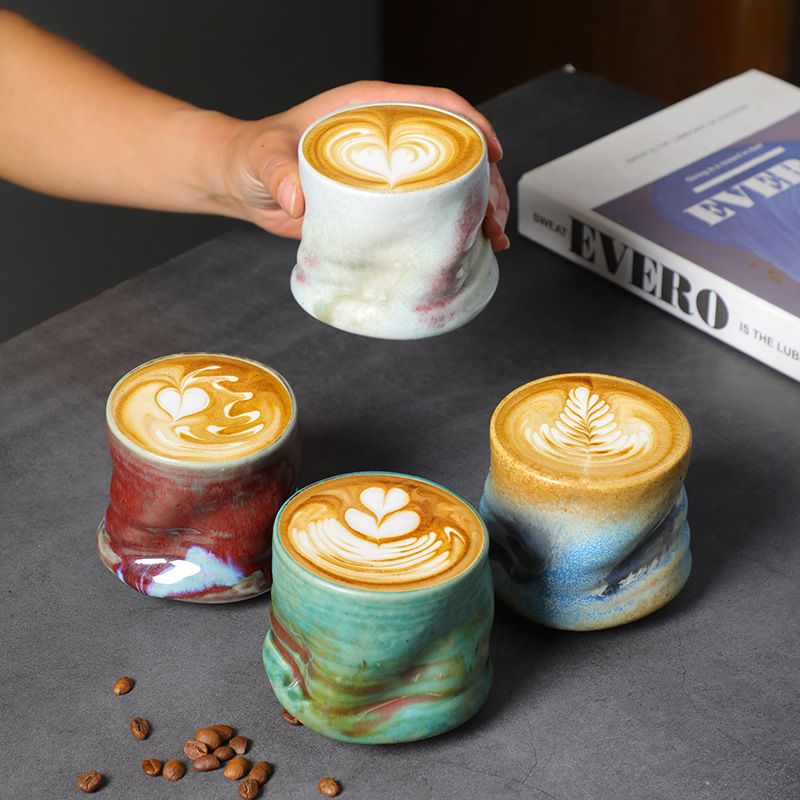 Coffee Tea Catering - Tazas de café expreso de gres,