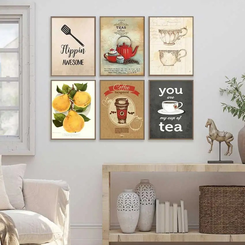 Coffee Tea Pictures - Pósteres y Láminas Vintage de Café