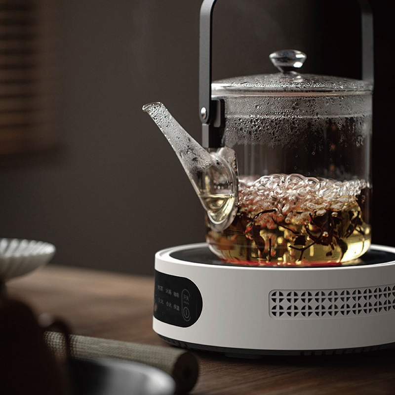 Coffee Tea Water Heater - Estufa eléctrica de cerámica de 1300W,