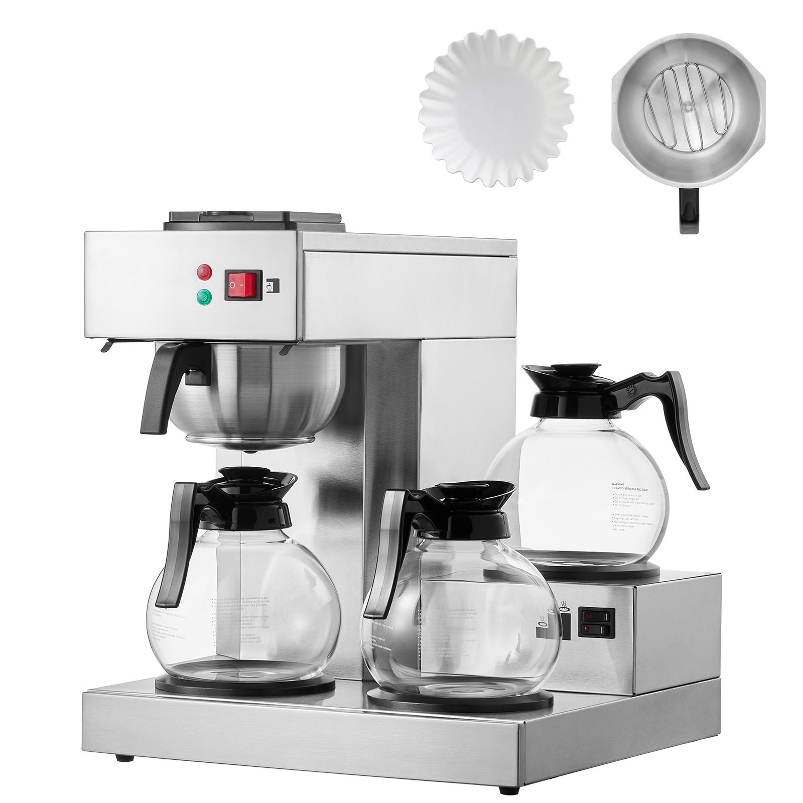 Coffee&Tea House Menu - Cafetera de goteo comercial de 12
