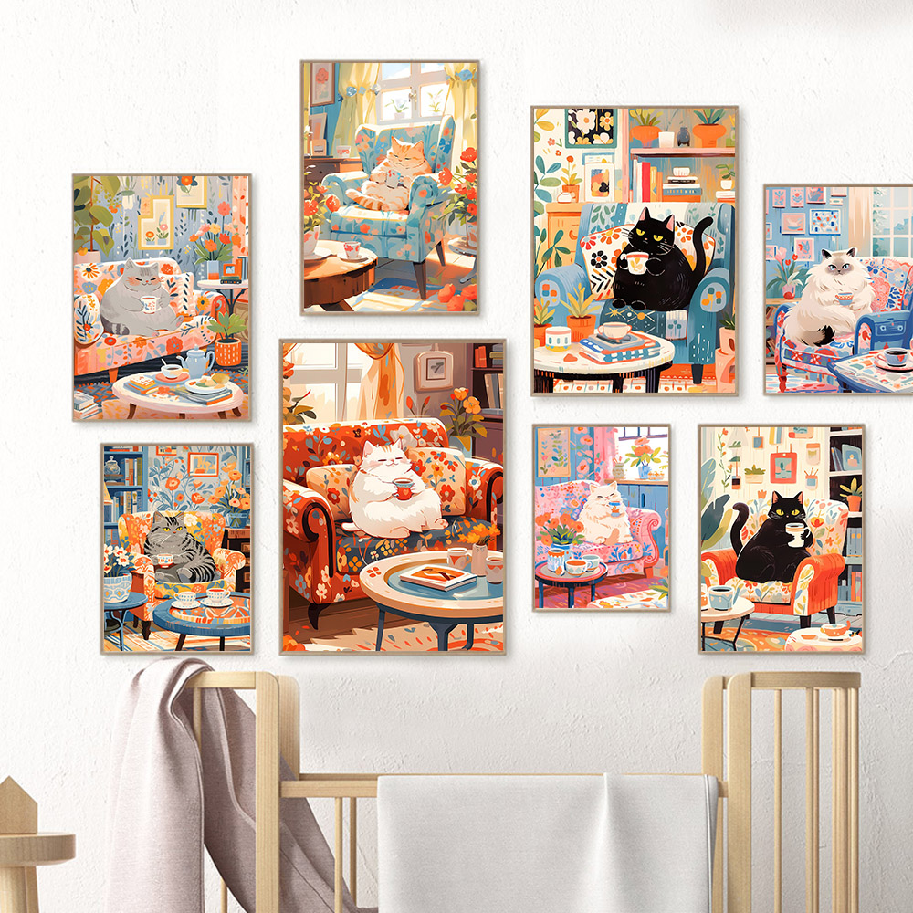 Póster Artístico divertido de  - Coffee Tea Picture reseña y precio