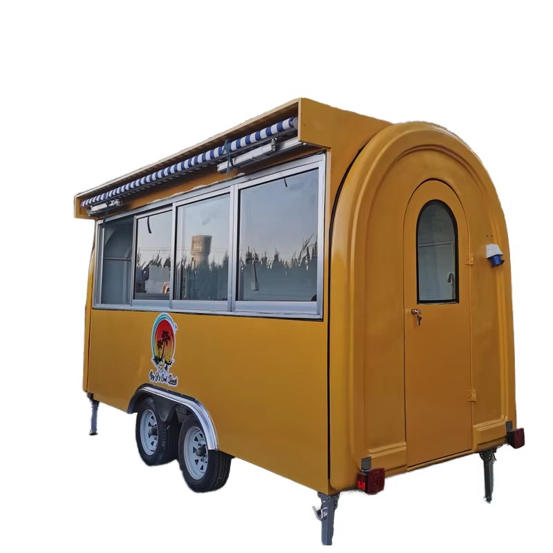 NUEVO Remolque de Comida Móvil - Coffee Tea Vendor reseña y precio