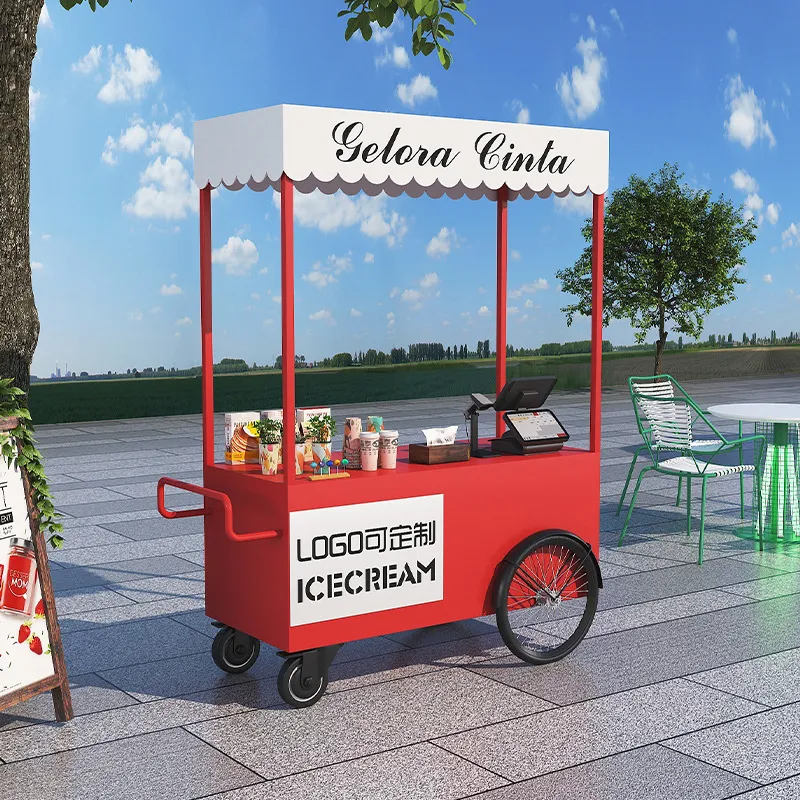 Carrito de Comida Callejera, P - Coffee Tea Vendor reseña y precio