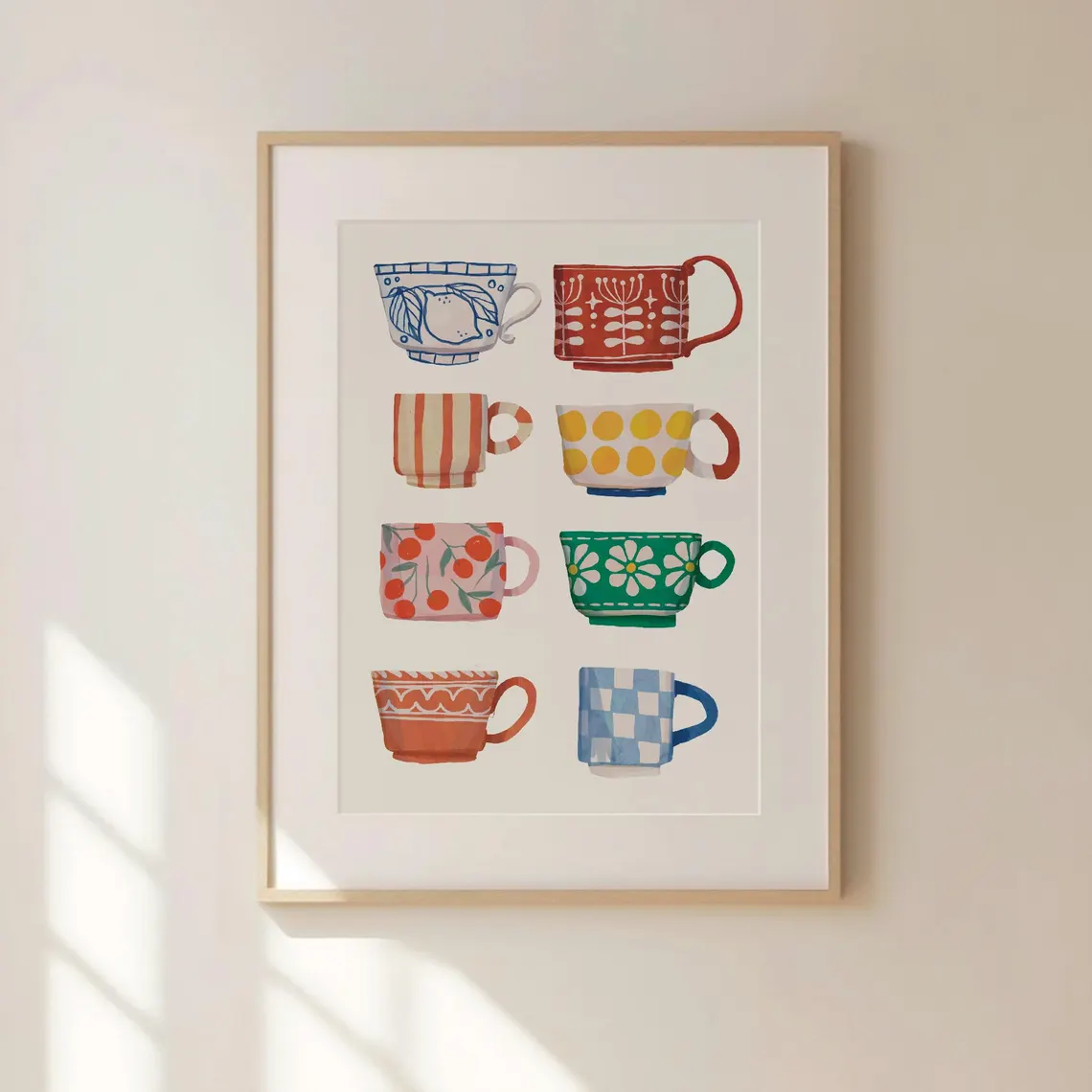 Impresión de taza de té, póste - Coffee Tea Pictures reseña y precio