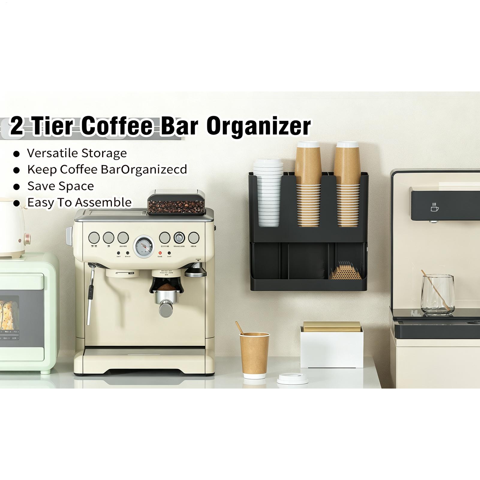 Estación de café con soporte d - Tea Coffee Set Up reseña y precio