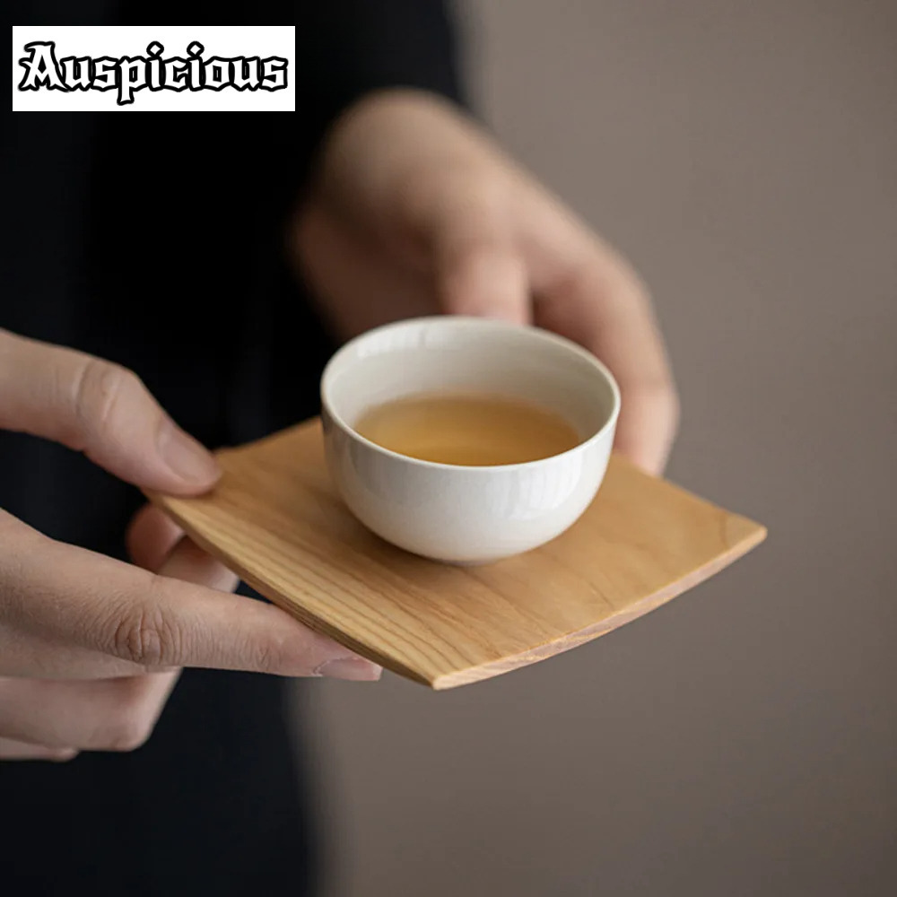 Posavasos Retro de madera maci - Coffee Tea In Chinese reseña y precio