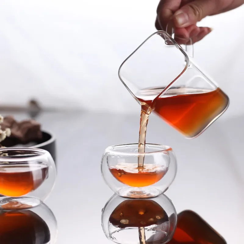 Jarra de té de vidrio cuadrada - Coffee Tea In Chinese reseña y precio