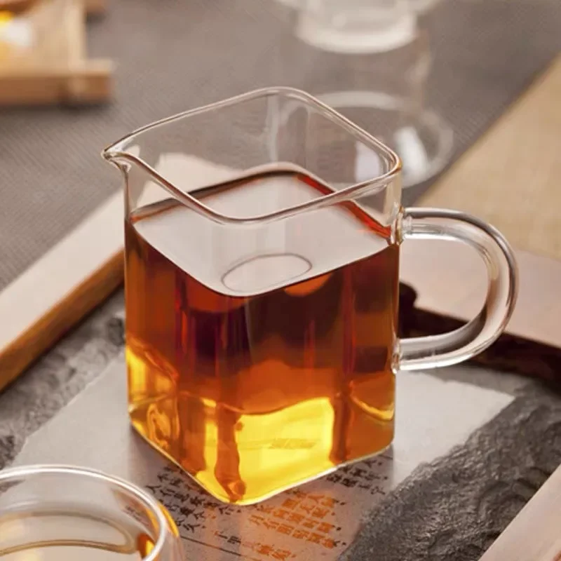 Jarra de té de vidrio cuadrada - Coffee Tea In Chinese reseña y precio