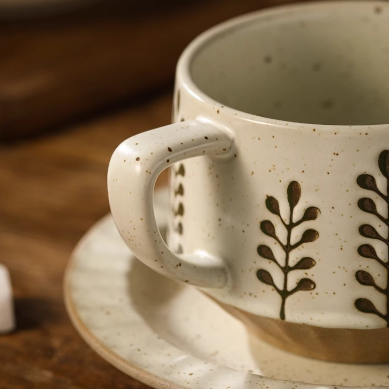 Taza de cerámica Retro, juego  - Coffee Tea Catering reseña y precio