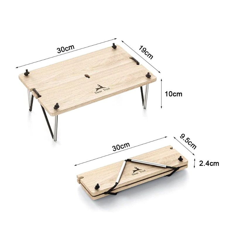 Mesa Plegable Portátil Ligera  - Tea Coffee Set Up reseña y precio