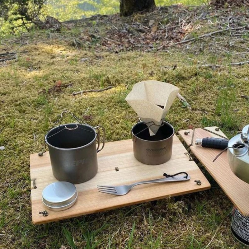 Mesa Plegable Portátil Ligera  - Tea Coffee Set Up reseña y precio