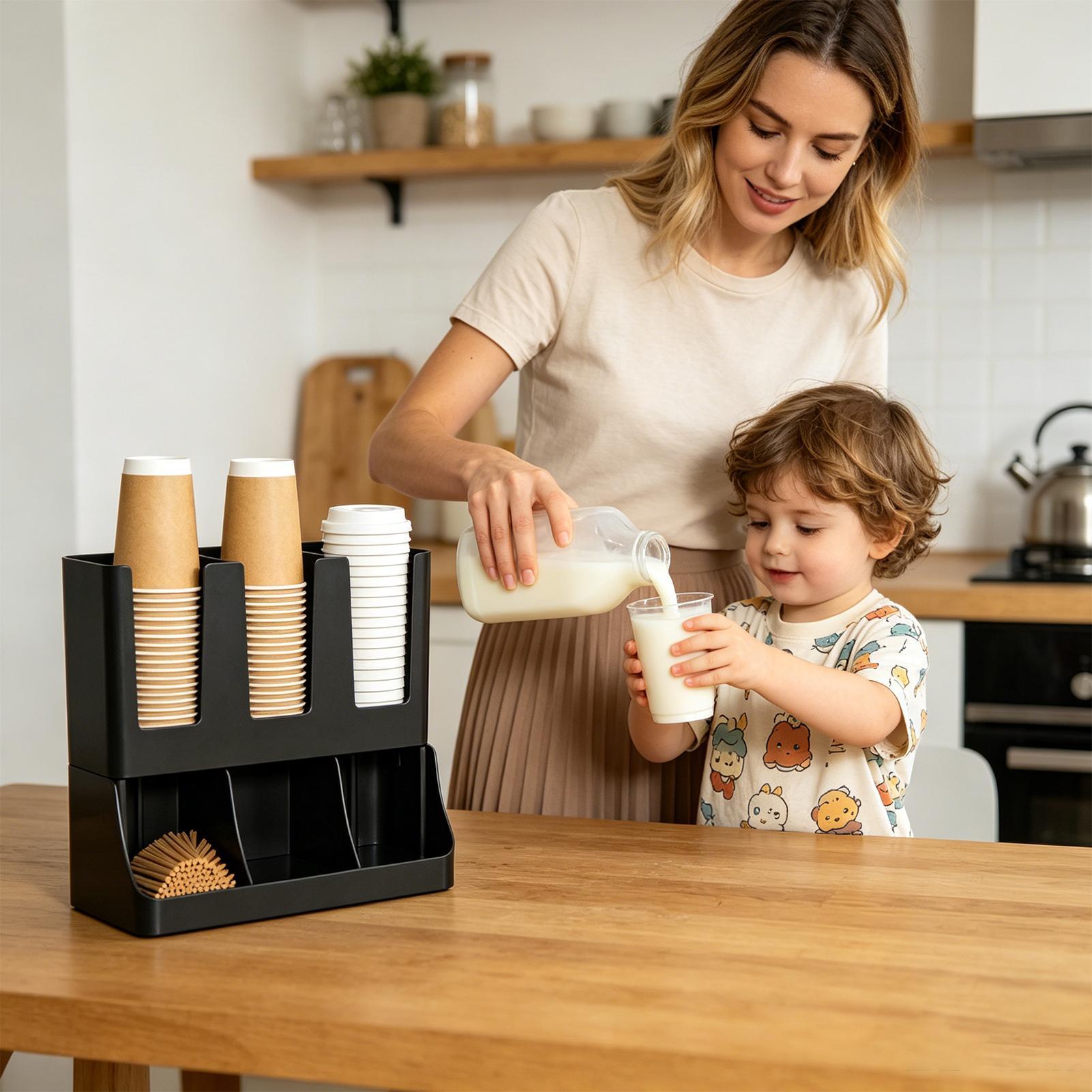 Organizador de estación de caf - Tea Coffee Set Up reseña y precio