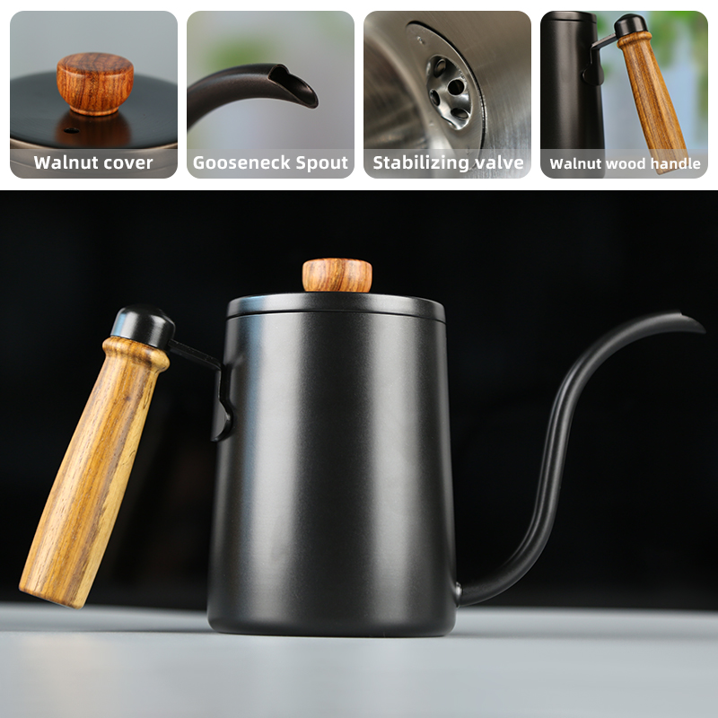 Tetera de acero inoxidable con - Coffee Tea Catering reseña y precio