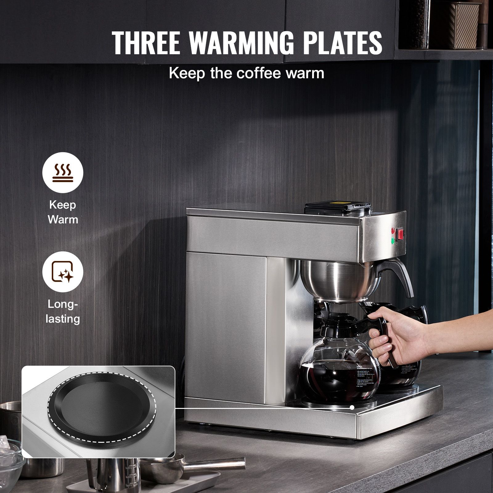 Cafetera de goteo comercial de - Coffee&Tea House Menu reseña y precio