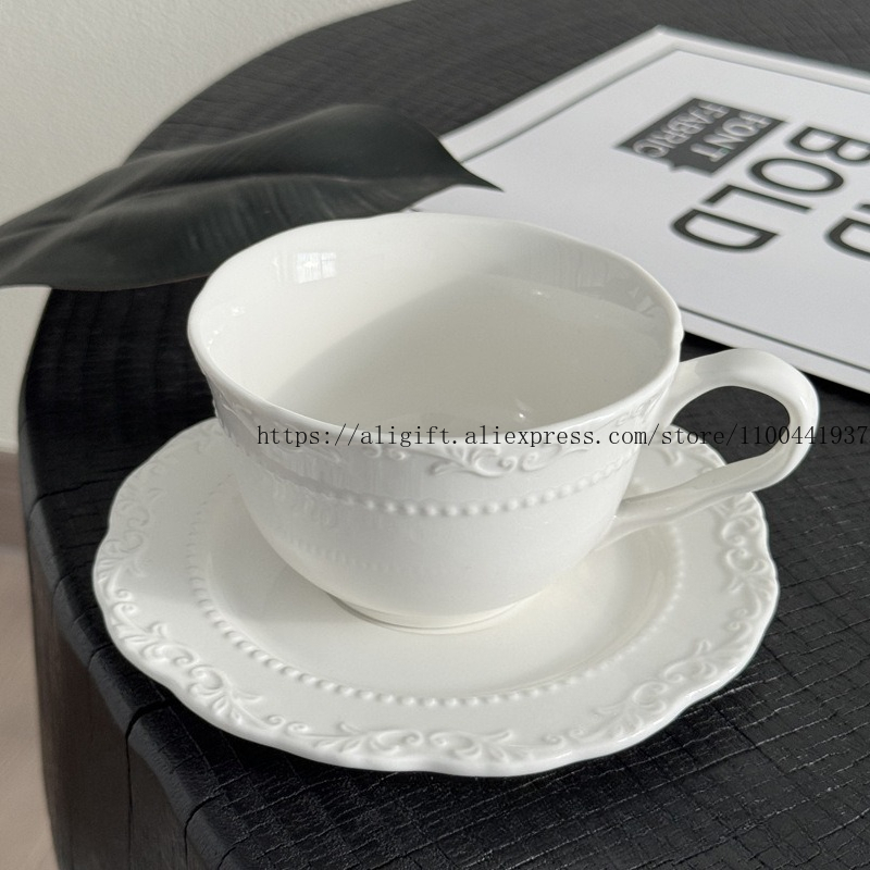 Juego de tazas y platos de caf - Coffee Tea Catering reseña y precio