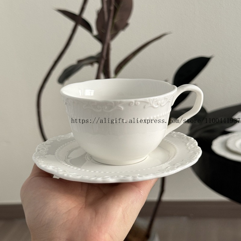 Juego de tazas y platos de caf - Coffee Tea Catering reseña y precio