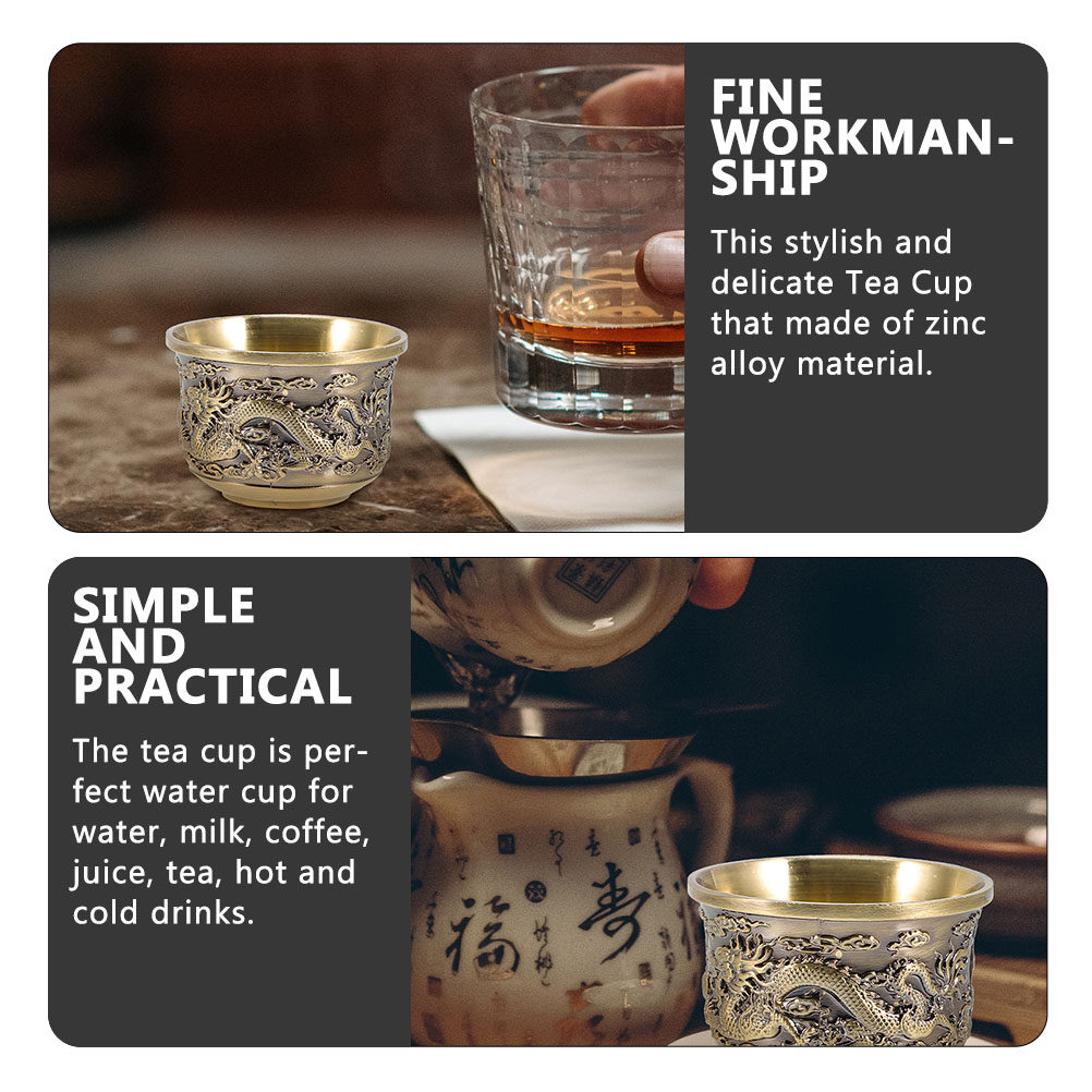 2 Tazas de Té de Aleación de Z - Coffee Tea In Chinese reseña y precio