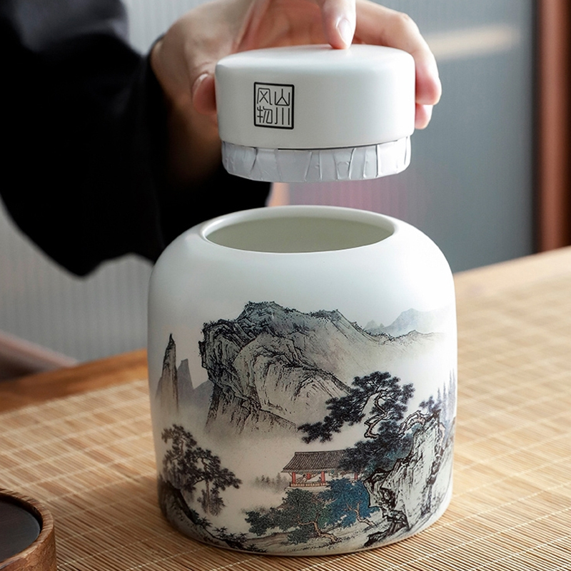 Tetera de paisaje chino con ta - Coffee Tea In Chinese reseña y precio