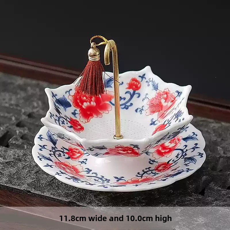 Colador de Té de Cerámica en F - Coffee Tea In Chinese reseña y precio