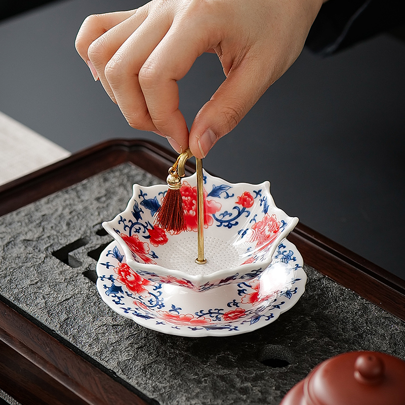 Colador de Té de Cerámica en F - Coffee Tea In Chinese reseña y precio