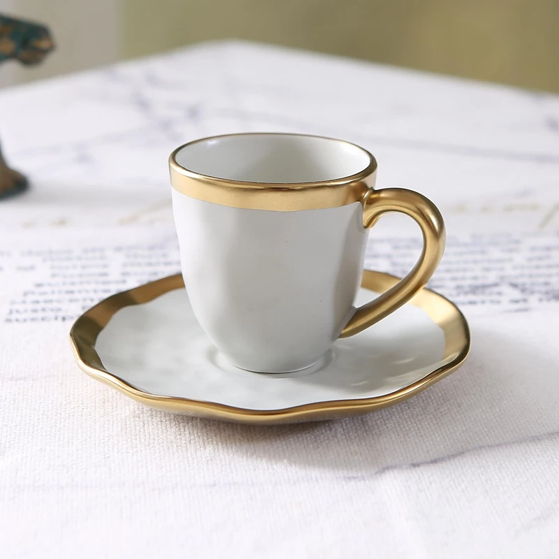 Juego de platos y tazas de caf - Coffee Tea Catering reseña y precio