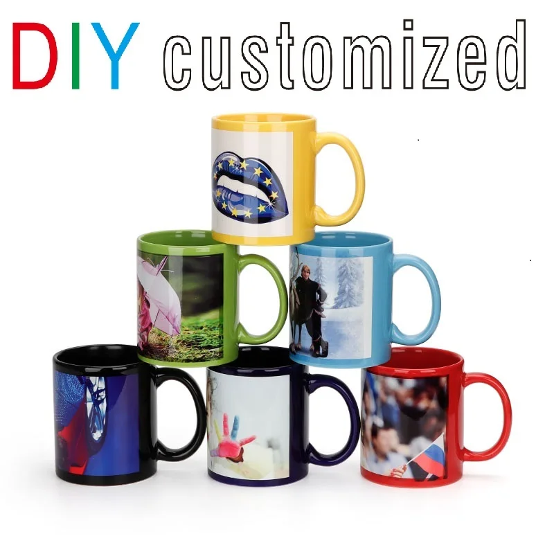 Taza de cerámica con logotipo  - Coffee Tea Picture reseña y precio
