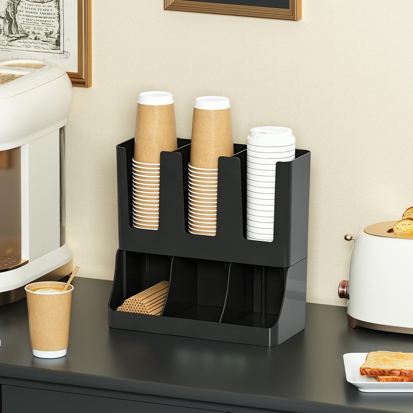Organizador de café con 6 comp - Tea Coffee Set Up reseña y precio